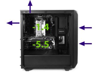 Pure Base 500 Airflow Guide