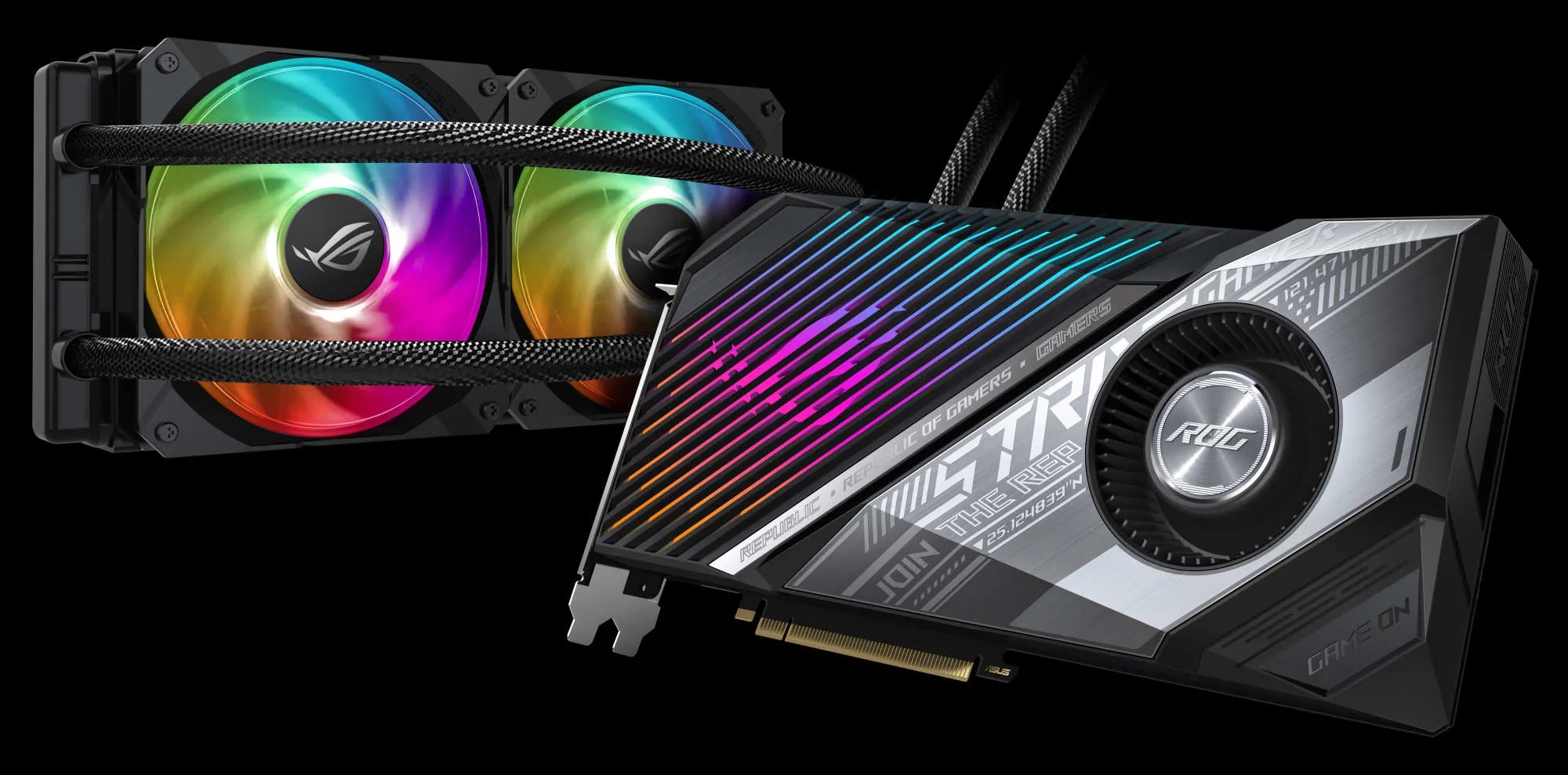 ASUS zeigt Radeon RX 6800 XT mit AiOWasserkühlung sowie TUF und ROG Strix HardwareHelden