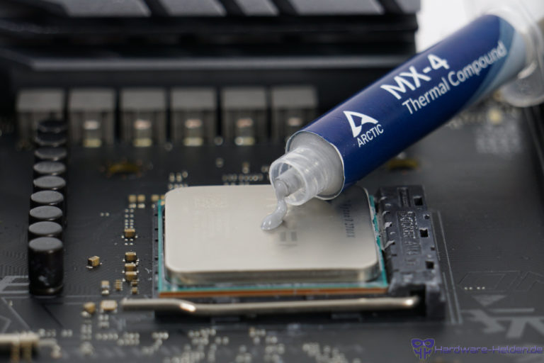 Wärmeleitpaste Test Arctic MX4 vs. Thermal Grizzly Kryonaut vs. Noctua NTH1 HardwareHelden