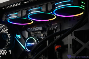 Alpenföhn Gletscherwasser 360 ARGB Beleuchtung