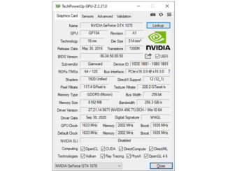 GPU-Z 2.37 RTX 3060