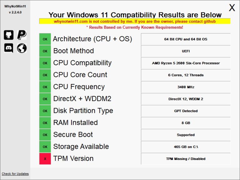 compatibility check windows 11