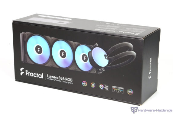 Fractal Design Lumen S36 RGB Verpackung