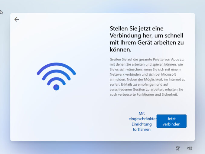 Windows 11 ohne und ohne MicrosoftKonto installieren