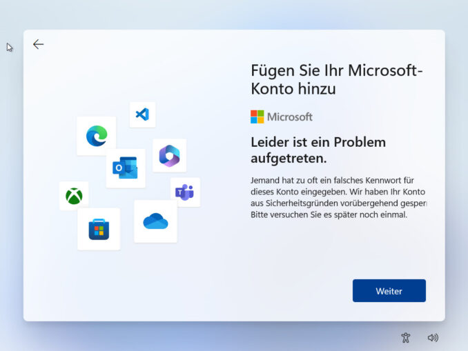 Windows 11 Ohne Internet Und Ohne Microsoft-Konto Installieren ...