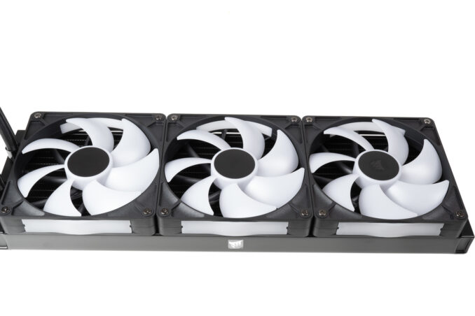 corsair icue link titan 420 rx rgb test